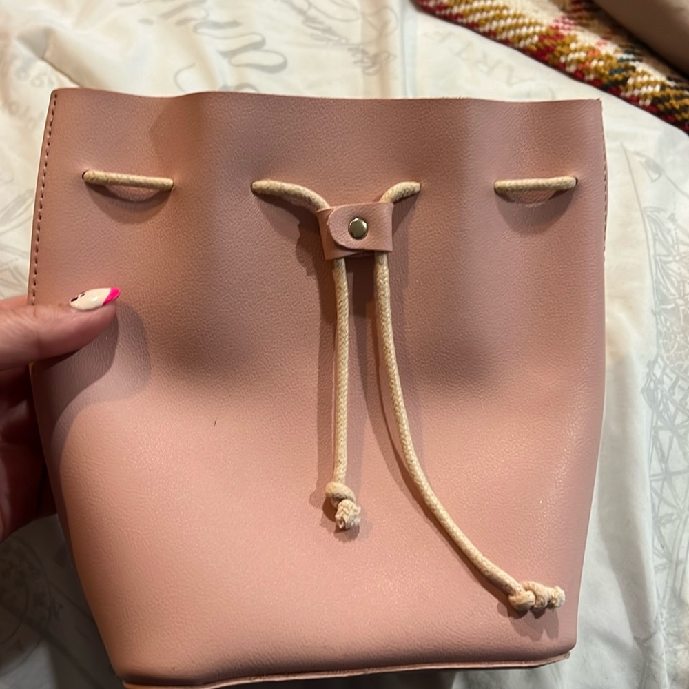 Pink cute crossbody petite bag